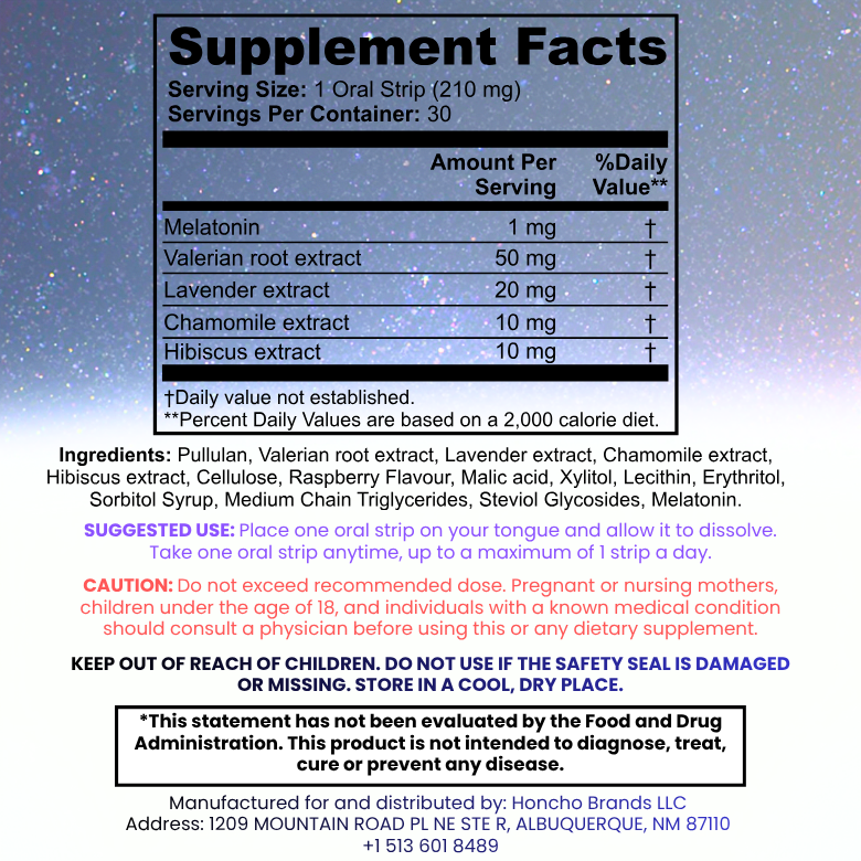 Moon Dust Sleep Strips